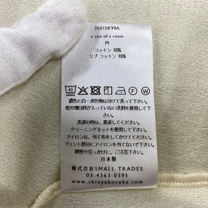 【中古美品】【メンズ】 SHINYAKOZUKA シンヤコヅカ 2601SK99A A ZOO OF A ROOM ア ズー オブ ア ルーム トップス ノースリーブ 140-260529-cs-02-izu サイズ：M カラー：ANTIQUE ECRU 万代Net店