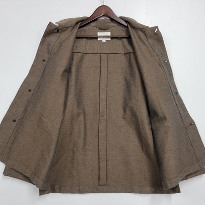 【中古美品】【メンズ】 STILL BY HAND スティルバイハンド MIXED COLOUR SHIRT JACKET BL04261 ミックスカラーシャツジャケット 140-260530-as-04-izu サイズ：46 カラー：ブラウン 万代Net店