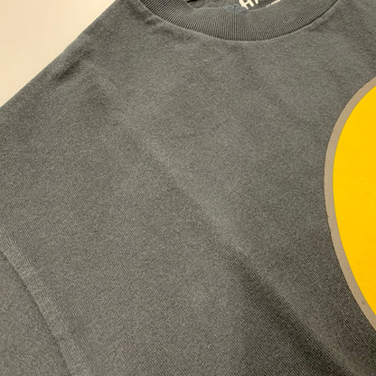 【中古美品】【メンズ】 HANDTEX ハンドテックス × MASAYOSHI WATANABE HT3-CST-JM6 SMILE PRINT SS TEE スマイル プリント ショートスリーブ Tシャツ トップス 145-260530-kh-12-izu サイズ：M カラー：ブラック 万代Net店