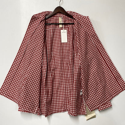 【中古美品】【メンズ】 SHINYAKOZUKA シンヤコヅカ 2601SK74 ROOMY SHIRT ルーミー シャツ トップス 長袖 140-260529-cs-03-izu サイズ：M カラー：レッド 万代Net店