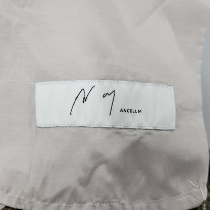 【中古美品】【メンズ】 ANCELLM アンセルム AGING CHECK BELT-LESS SLACKS ANC-PT104 チェック ベルトレス スラックス パンツ 151-260530-as-10-izu サイズ：1 カラー：GREEN 万代Net店