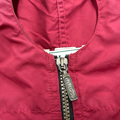 【中古品】【メンズ】 L.L.BEAN エルエルビーン R732 ホンジュラス製 90’S TYROLEAN RIBBON ANORAK PARKA チロリアン リボン アノラック パーカー アウター 146-260529-cs-08-izu サイズ：L カラー：レッド 万代Net店