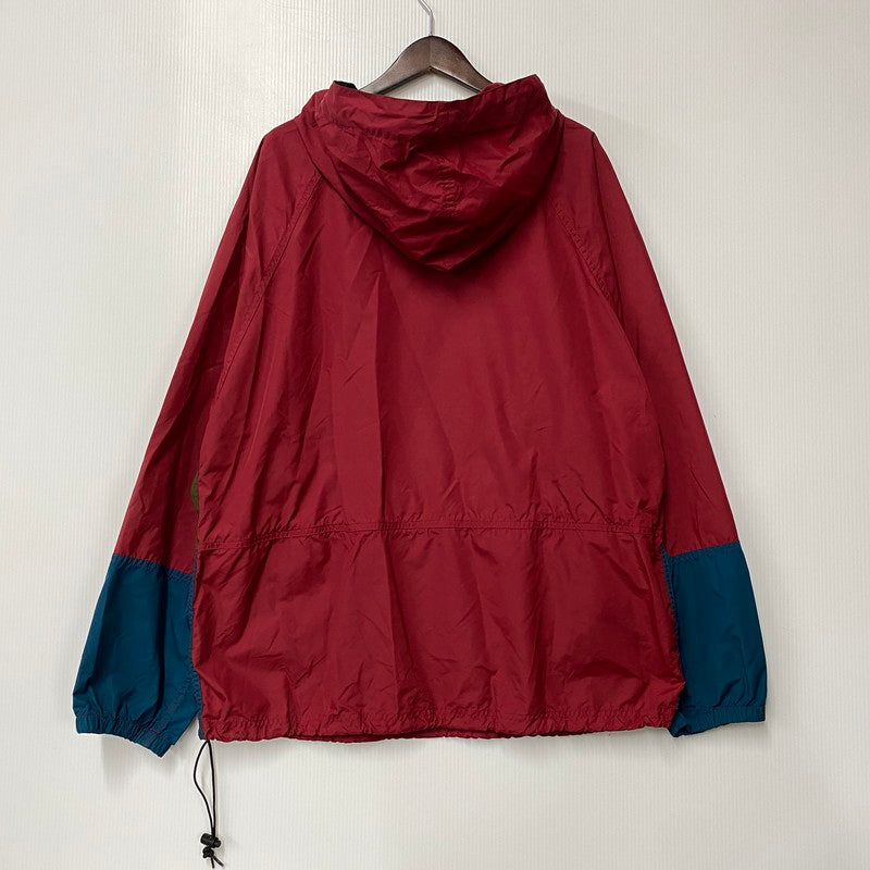 【中古品】【メンズ】 L.L.BEAN エルエルビーン R732 ホンジュラス製 90’S TYROLEAN RIBBON ANORAK PARKA チロリアン リボン アノラック パーカー アウター 146-260529-cs-08-izu サイズ：L カラー：レッド 万代Net店