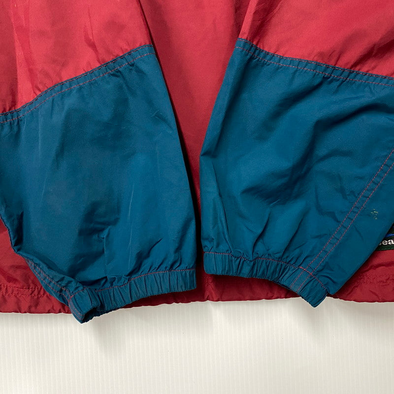 【中古品】【メンズ】 L.L.BEAN エルエルビーン R732 ホンジュラス製 90’S TYROLEAN RIBBON ANORAK PARKA チロリアン リボン アノラック パーカー アウター 146-260529-cs-08-izu サイズ：L カラー：レッド 万代Net店