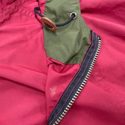 【中古品】【メンズ】 L.L.BEAN エルエルビーン R732 ホンジュラス製 90’S TYROLEAN RIBBON ANORAK PARKA チロリアン リボン アノラック パーカー アウター 146-260529-cs-08-izu サイズ：L カラー：レッド 万代Net店