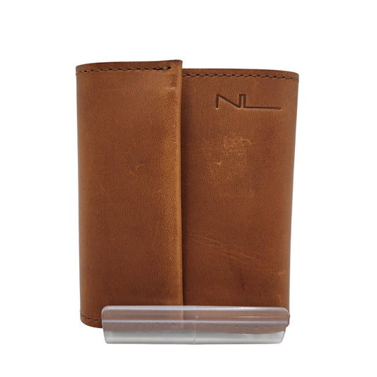 【中古品】【メンズ/レディース】 NL ニール CONCERIA 800 BELI LEATHER WALLET 32174 レザー ウォレット 財布 200-260530-as-21-izu カラー：ブラウン 万代Net店