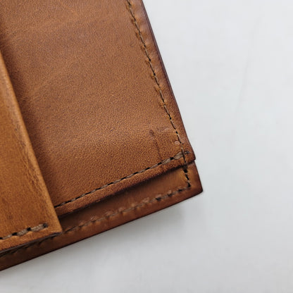 【中古品】【メンズ/レディース】 NL ニール CONCERIA 800 BELI LEATHER WALLET 32174 レザー ウォレット 財布 200-260530-as-21-izu カラー：ブラウン 万代Net店