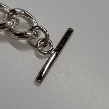 【中古品】【メンズ/レディース】 THE OBJECT ザオブジェクト OFFICE NAMETAG BRACELET TO-TYO-25008 オフィス ネームタグ ブレスレット アクセサリー 200-260530-as-19-izu サイズ：Free カラー：シルバー 万代Net店
