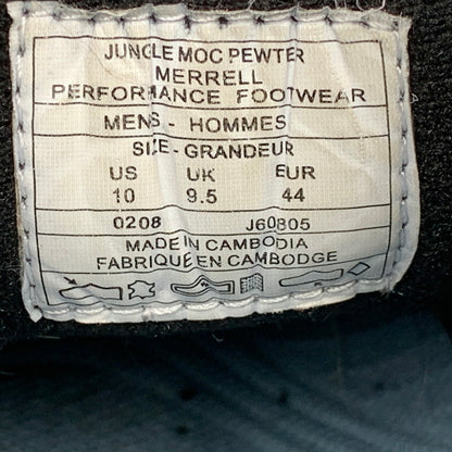 【中古品】【メンズ】 MERRELL メレル J60805 JUNGLE MOC ジャングル モック スニーカー シューズ 靴 162-260606-cs-15-izu サイズ：US10 カラー：グレー系 万代Net店