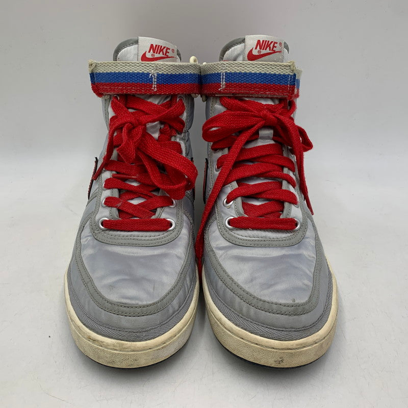 【中古品】【メンズ】 NIKE ナイキ AH8652-001 VANDAL HIGH SUPREME QS (2017) バンダル ハイ サプリーム クイックストライク スニーカー 靴 160-260530-kh-18-izu サイズ：27.5 カラー：METALLIC SILVER/UNIVERSITY RED 万代Net店