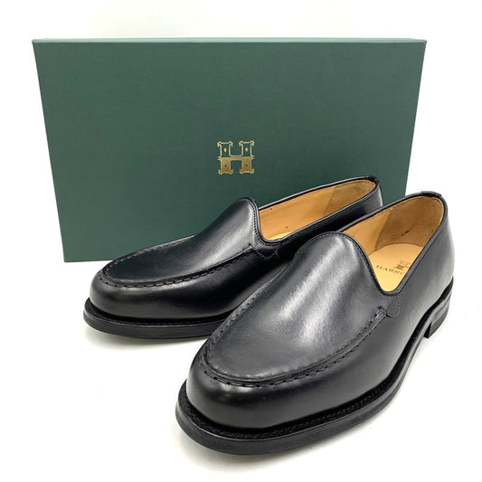 【中古品】【メンズ/レディース】 HARROGATE ハロゲイト BARBICAN VENETIAN LOAFER ベネチアン ローファー 靴 164-260530-kh-06-izu サイズ：UK7.5 カラー：ブラック 万代Net店