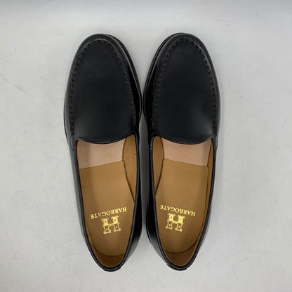 【中古品】【メンズ/レディース】 HARROGATE ハロゲイト BARBICAN VENETIAN LOAFER ベネチアン ローファー 靴 164-260530-kh-06-izu サイズ：UK7.5 カラー：ブラック 万代Net店