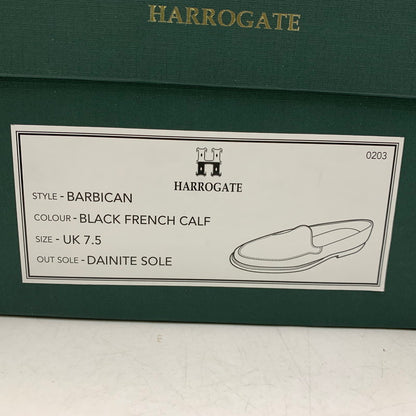 【中古品】【メンズ/レディース】 HARROGATE ハロゲイト BARBICAN VENETIAN LOAFER ベネチアン ローファー 靴 164-260530-kh-06-izu サイズ：UK7.5 カラー：ブラック 万代Net店