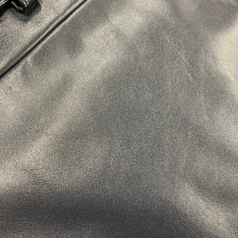 【中古品】【メンズ】 LIUGOO LEATHERS リューグーレザーズ QUILTING LINER LEATHER JACKET キルティング ライナー レザー ジャケット アウター 147-260530-kh-15-izu サイズ：LL カラー：ネイビー 万代Net店