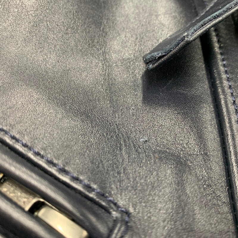 【中古品】【メンズ】 LIUGOO LEATHERS リューグーレザーズ QUILTING LINER LEATHER JACKET キルティング ライナー レザー ジャケット アウター 147-260530-kh-15-izu サイズ：LL カラー：ネイビー 万代Net店