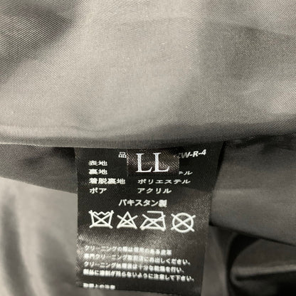 【中古品】【メンズ】 LIUGOO LEATHERS リューグーレザーズ QUILTING LINER LEATHER JACKET キルティング ライナー レザー ジャケット アウター 147-260530-kh-15-izu サイズ：LL カラー：ネイビー 万代Net店