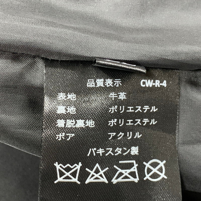 【中古品】【メンズ】 LIUGOO LEATHERS リューグーレザーズ QUILTING LINER LEATHER JACKET キルティング ライナー レザー ジャケット アウター 147-260530-kh-15-izu サイズ：LL カラー：ネイビー 万代Net店