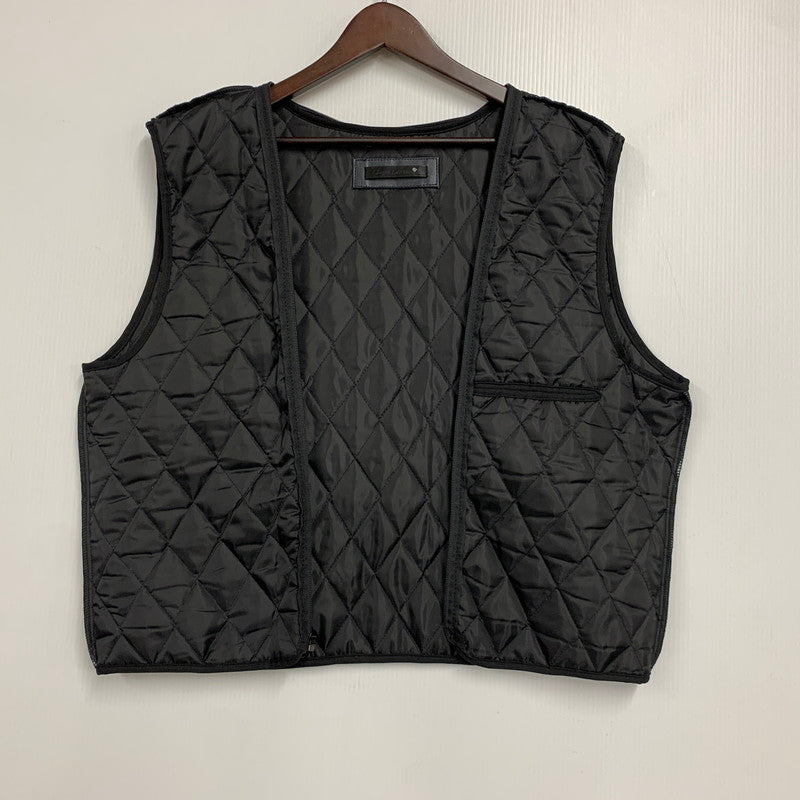 【中古品】【メンズ】 LIUGOO LEATHERS リューグーレザーズ QUILTING LINER LEATHER JACKET キルティング ライナー レザー ジャケット アウター 147-260530-kh-15-izu サイズ：LL カラー：ネイビー 万代Net店