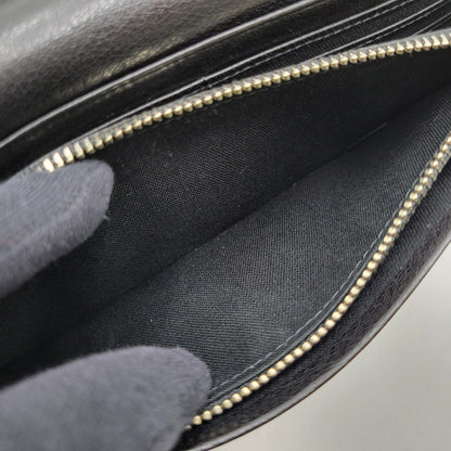 【中古品】【メンズ/レディース】 Vivienne Westwood ヴィヴィアンウエストウッド SW2212 コーナーストラップ 長財布 ロングウォレット 200-260530-as-22-izu サイズ：F カラー：ブラック 万代Net店