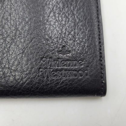 【中古品】【メンズ/レディース】 Vivienne Westwood ヴィヴィアンウエストウッド SW2212 コーナーストラップ 長財布 ロングウォレット 200-260530-as-22-izu サイズ：F カラー：ブラック 万代Net店