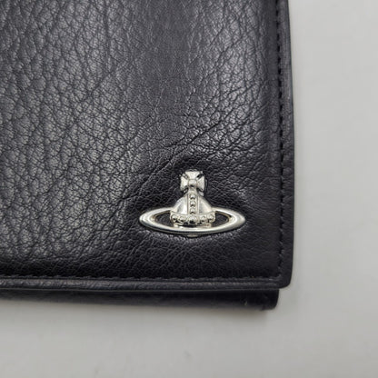 【中古品】【メンズ/レディース】 Vivienne Westwood ヴィヴィアンウエストウッド SW2212 コーナーストラップ 長財布 ロングウォレット 200-260530-as-22-izu サイズ：F カラー：ブラック 万代Net店