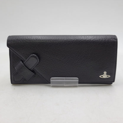 【中古品】【メンズ/レディース】 Vivienne Westwood ヴィヴィアンウエストウッド SW2212 コーナーストラップ 長財布 ロングウォレット 200-260530-as-22-izu サイズ：F カラー：ブラック 万代Net店