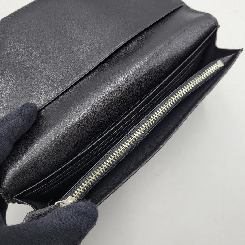【中古品】【メンズ/レディース】 Vivienne Westwood ヴィヴィアンウエストウッド SW2212 コーナーストラップ 長財布 ロングウォレット 200-260530-as-22-izu サイズ：F カラー：ブラック 万代Net店