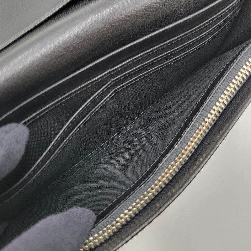 【中古品】【メンズ/レディース】 Vivienne Westwood ヴィヴィアンウエストウッド SW2212 コーナーストラップ 長財布 ロングウォレット 200-260530-as-22-izu サイズ：F カラー：ブラック 万代Net店