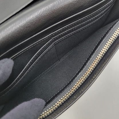【中古品】【メンズ/レディース】 Vivienne Westwood ヴィヴィアンウエストウッド SW2212 コーナーストラップ 長財布 ロングウォレット 200-260530-as-22-izu サイズ：F カラー：ブラック 万代Net店