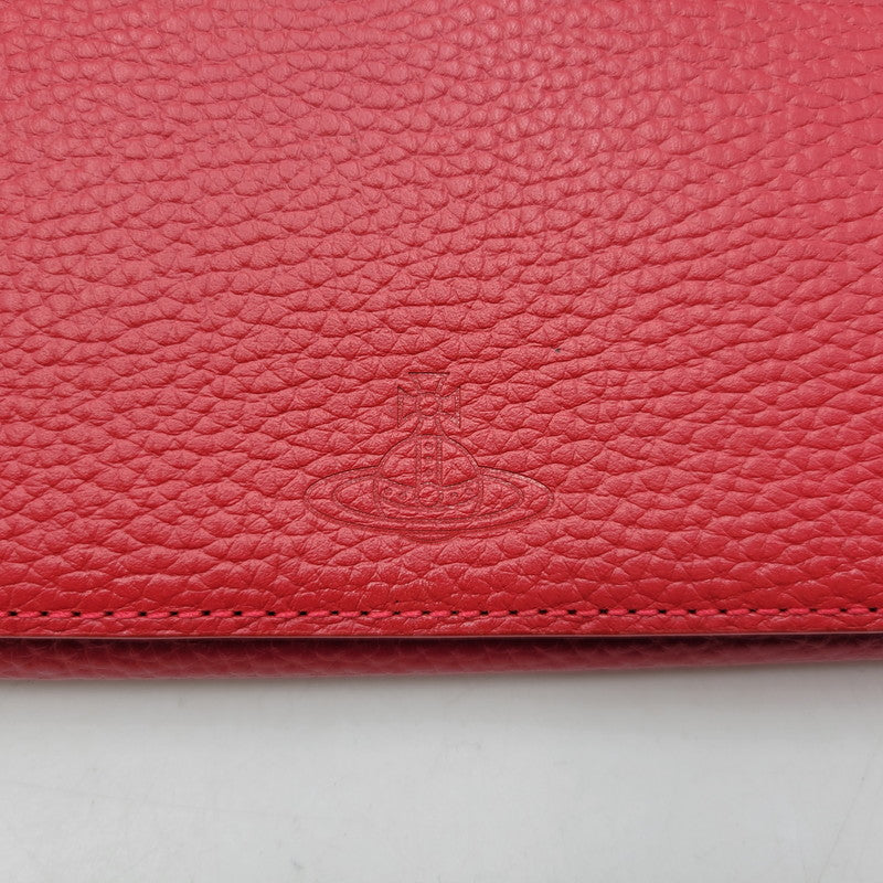 【中古品】【レディース】 Vivienne Westwood ヴィヴィアンウエストウッド SW9219 長財布 ロングウォレット 200-260530-as-23-izu サイズ：F カラー：レッド 万代Net店
