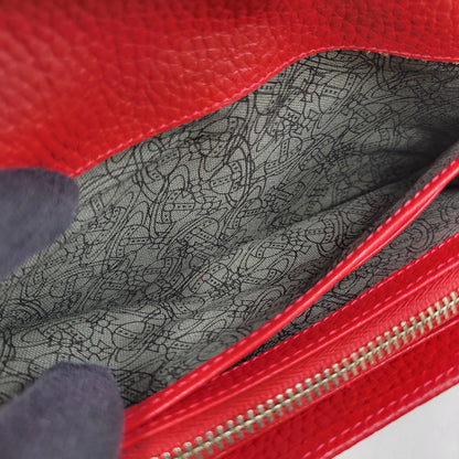 【中古品】【レディース】 Vivienne Westwood ヴィヴィアンウエストウッド SW9219 長財布 ロングウォレット 200-260530-as-23-izu サイズ：F カラー：レッド 万代Net店