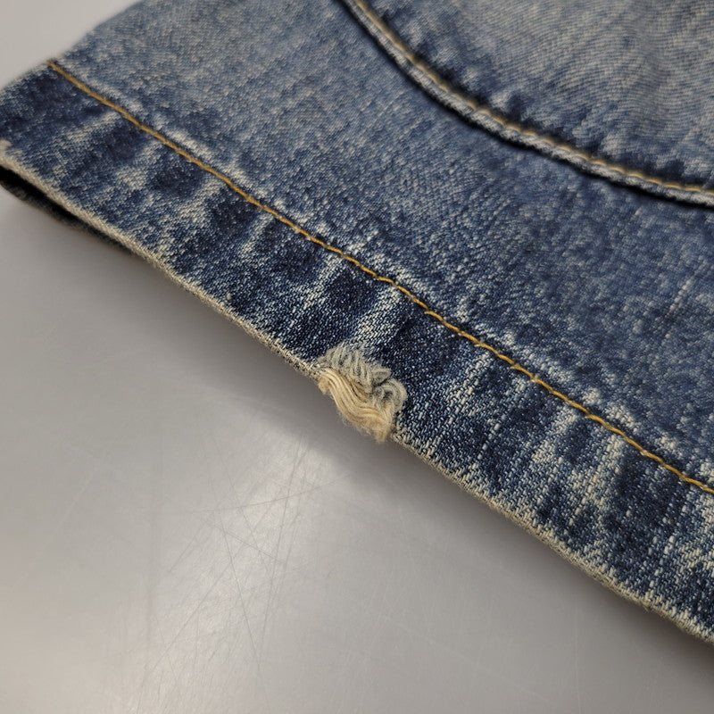 【中古品】【メンズ】 Levi's リーバイス DENIM COVERALL 70802 デニム カバーオール ジャケット 146-260601-as-09-izu サイズ：L カラー：インディゴ 万代Net店
