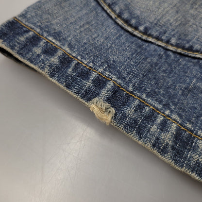 【中古品】【メンズ】 Levi's リーバイス DENIM COVERALL 70802 デニム カバーオール ジャケット 146-260601-as-09-izu サイズ：L カラー：インディゴ 万代Net店