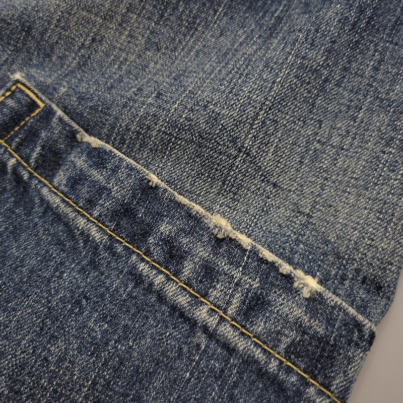 【中古品】【メンズ】 Levi's リーバイス DENIM COVERALL 70802 デニム カバーオール ジャケット 146-260601-as-09-izu サイズ：L カラー：インディゴ 万代Net店
