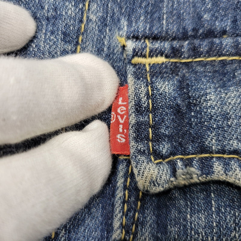 【中古品】【メンズ】 Levi's リーバイス DENIM COVERALL 70802 デニム カバーオール ジャケット 146-260601-as-09-izu サイズ：L カラー：インディゴ 万代Net店