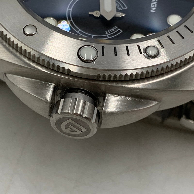 【中古美品】【メンズ/レディース】 PAGANI DESIGN パガーニデザイン DIVERS 200m ダイバーズ 腕時計 時計 197-260603-kh-08-izu カラー：シルバー 万代Net店