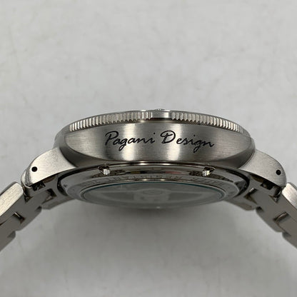 【中古美品】【メンズ/レディース】 PAGANI DESIGN パガーニデザイン DIVERS 200m ダイバーズ 腕時計 時計 197-260603-kh-08-izu カラー：シルバー 万代Net店