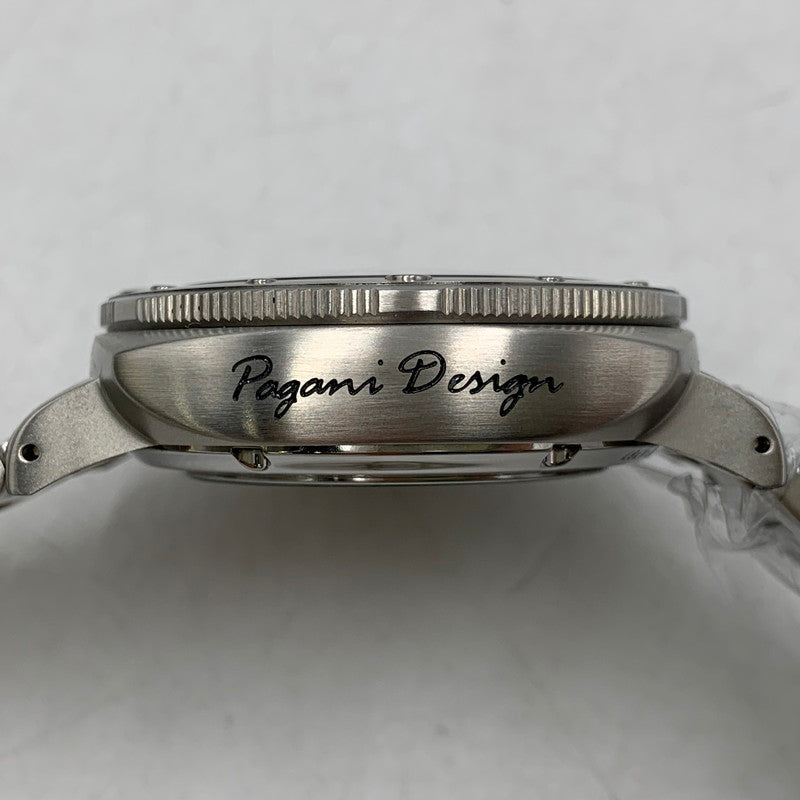 【中古美品】【メンズ/レディース】 PAGANI DESIGN パガーニデザイン DIVERS 200m ダイバーズ 腕時計 時計 197-260603-kh-07-izu カラー：シルバー 万代Net店