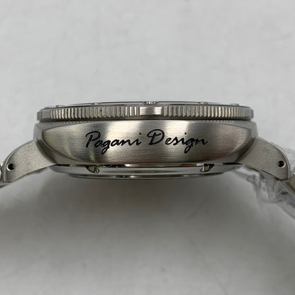 【中古美品】【メンズ/レディース】 PAGANI DESIGN パガーニデザイン DIVERS 200m ダイバーズ 腕時計 時計 197-260603-kh-07-izu カラー：シルバー 万代Net店