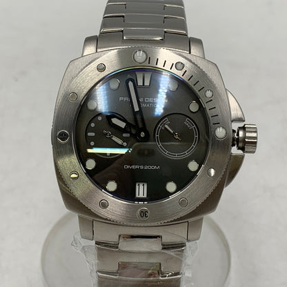 【中古美品】【メンズ/レディース】 PAGANI DESIGN パガーニデザイン DIVERS 200m ダイバーズ 腕時計 時計 197-260603-kh-07-izu カラー：シルバー 万代Net店