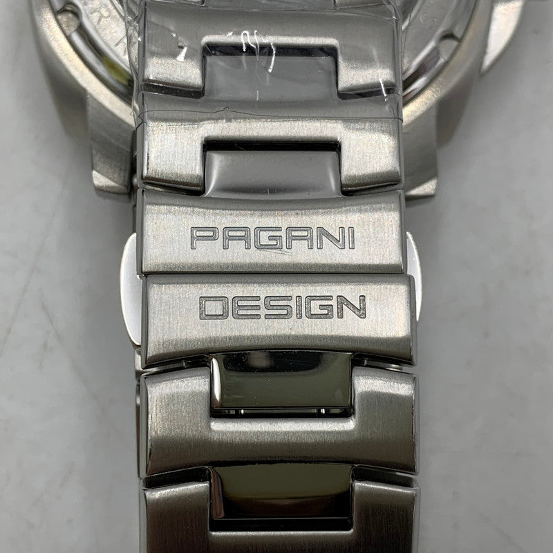 【中古美品】【メンズ/レディース】 PAGANI DESIGN パガーニデザイン DIVERS 200m ダイバーズ 腕時計 時計 197-260603-kh-07-izu カラー：シルバー 万代Net店