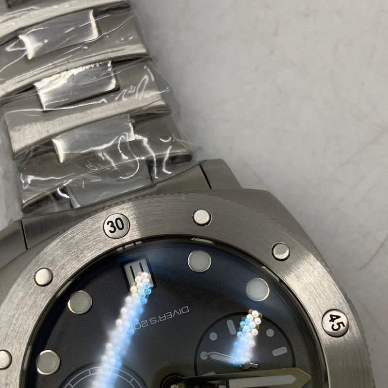 【中古美品】【メンズ/レディース】 PAGANI DESIGN パガーニデザイン DIVERS 200m ダイバーズ 腕時計 時計 197-260603-kh-07-izu カラー：シルバー 万代Net店