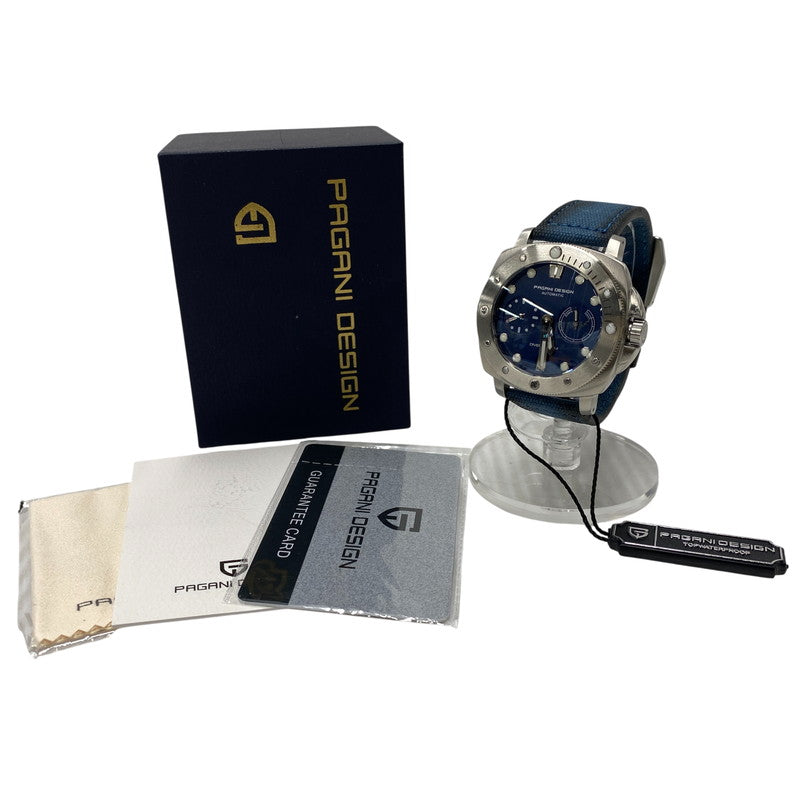 【中古美品】【メンズ/レディース】 PAGANI DESIGN パガーニデザイン DIVERS ダイバーズ 200m 時計 腕時計 197-260603-cs-10-izu カラー：シルバー×ブルー 万代Net店