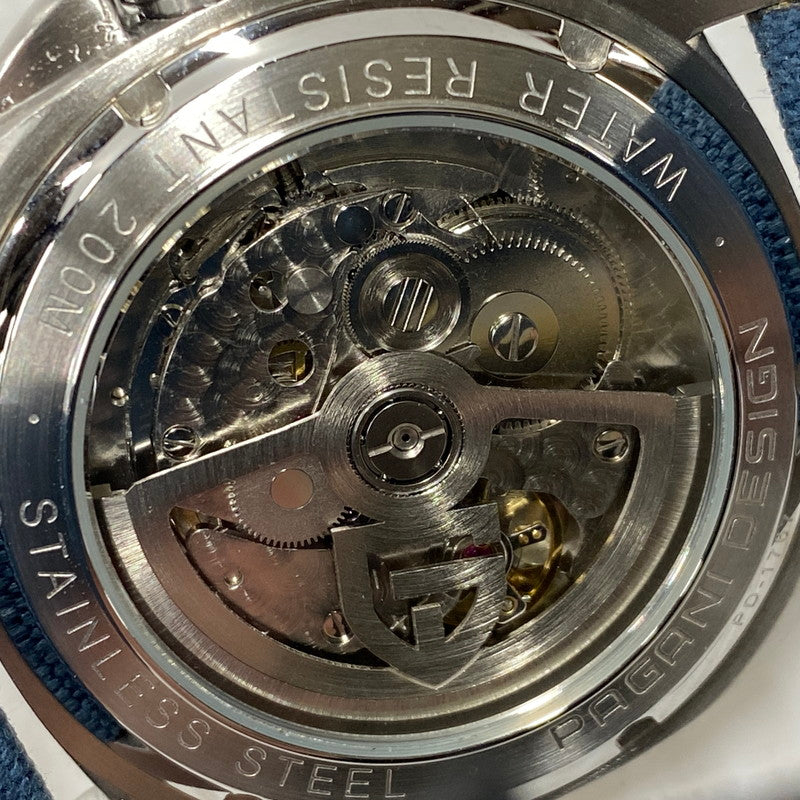 【中古美品】【メンズ/レディース】 PAGANI DESIGN パガーニデザイン DIVERS ダイバーズ 200m 時計 腕時計 197-260603-cs-10-izu カラー：シルバー×ブルー 万代Net店