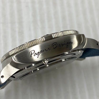 【中古美品】【メンズ/レディース】 PAGANI DESIGN パガーニデザイン DIVERS ダイバーズ 200m 時計 腕時計 197-260603-cs-10-izu カラー：シルバー×ブルー 万代Net店