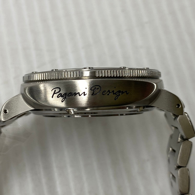 【中古美品】【メンズ/レディース】 PAGANI DESIGN パガーニデザイン DIVERS ダイバーズ 200m 時計 腕時計 197-260603-cs-11-izu カラー：シルバー×グレー系 万代Net店