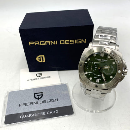 【中古美品】【メンズ/レディース】 PAGANI DESIGN パガーニデザイン DIVERS 200m ダイバーズ 腕時計 時計 197-260603-kh-06-izu カラー：シルバー 万代Net店