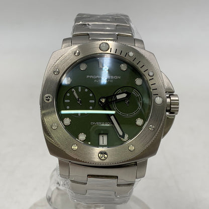 【中古美品】【メンズ/レディース】 PAGANI DESIGN パガーニデザイン DIVERS 200m ダイバーズ 腕時計 時計 197-260603-kh-06-izu カラー：シルバー 万代Net店
