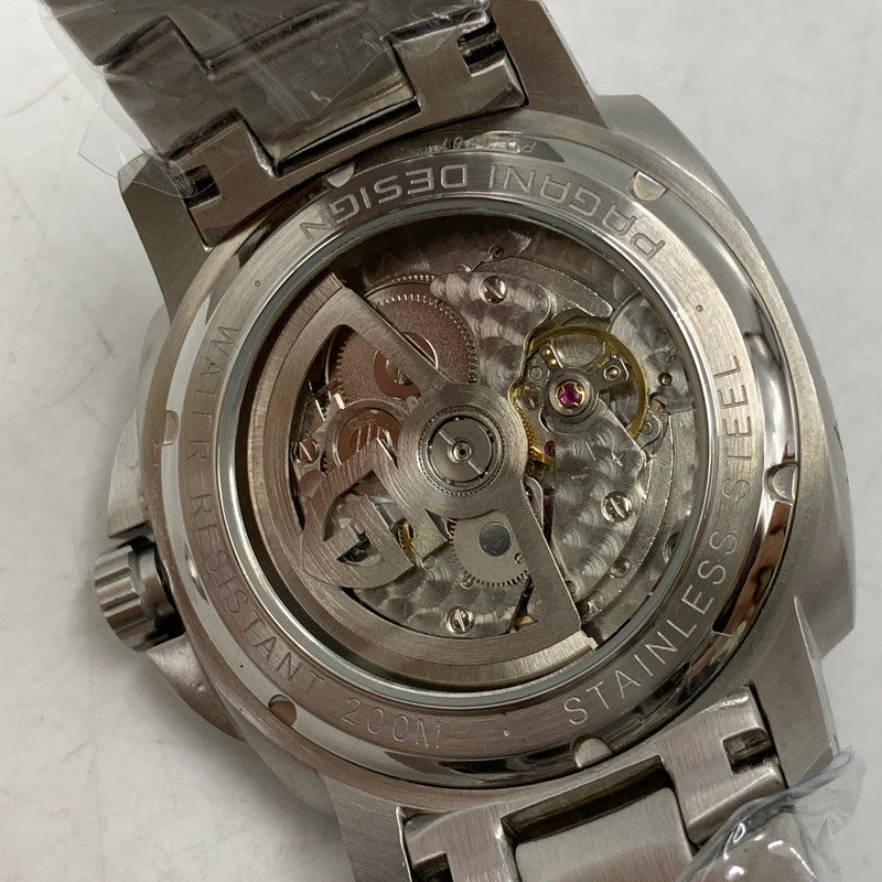 【中古美品】【メンズ/レディース】 PAGANI DESIGN パガーニデザイン DIVERS 200m ダイバーズ 腕時計 時計 197-260603-kh-06-izu カラー：シルバー 万代Net店