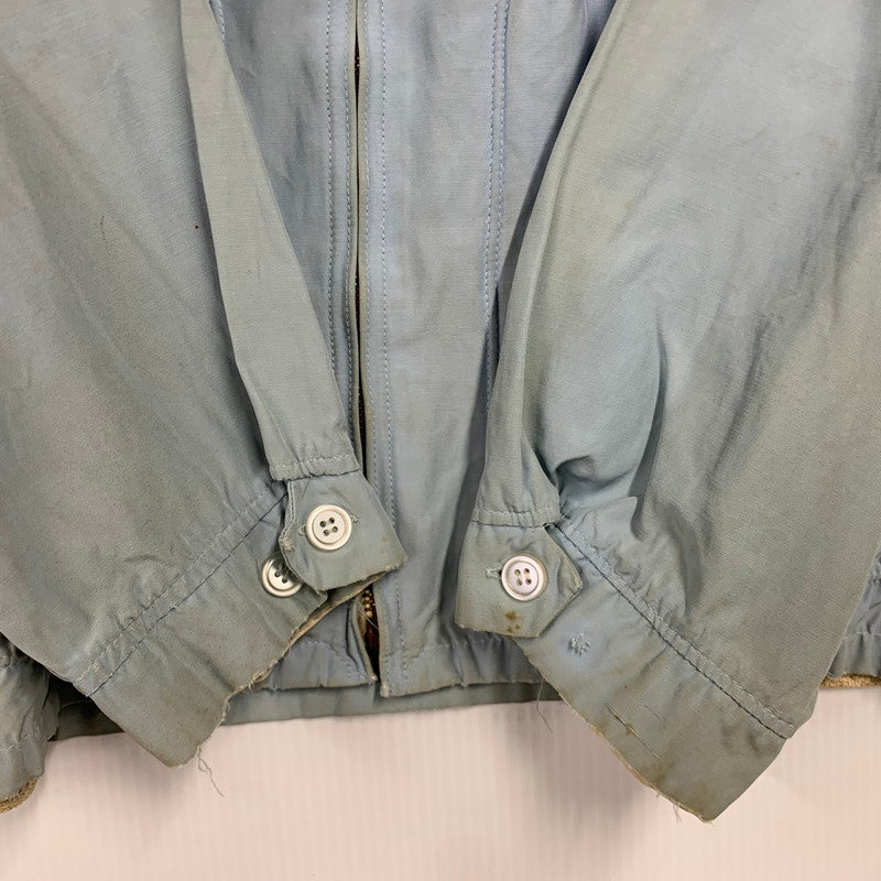【現状渡し品】【メンズ】 MCGREGOR マックレガー IDEAL ZIP アイディール ジップ USA製 60S JACKET ジャケット アウター 146-260531-ya-07-izu サイズ：40 カラー：ライトブルー 万代Net店